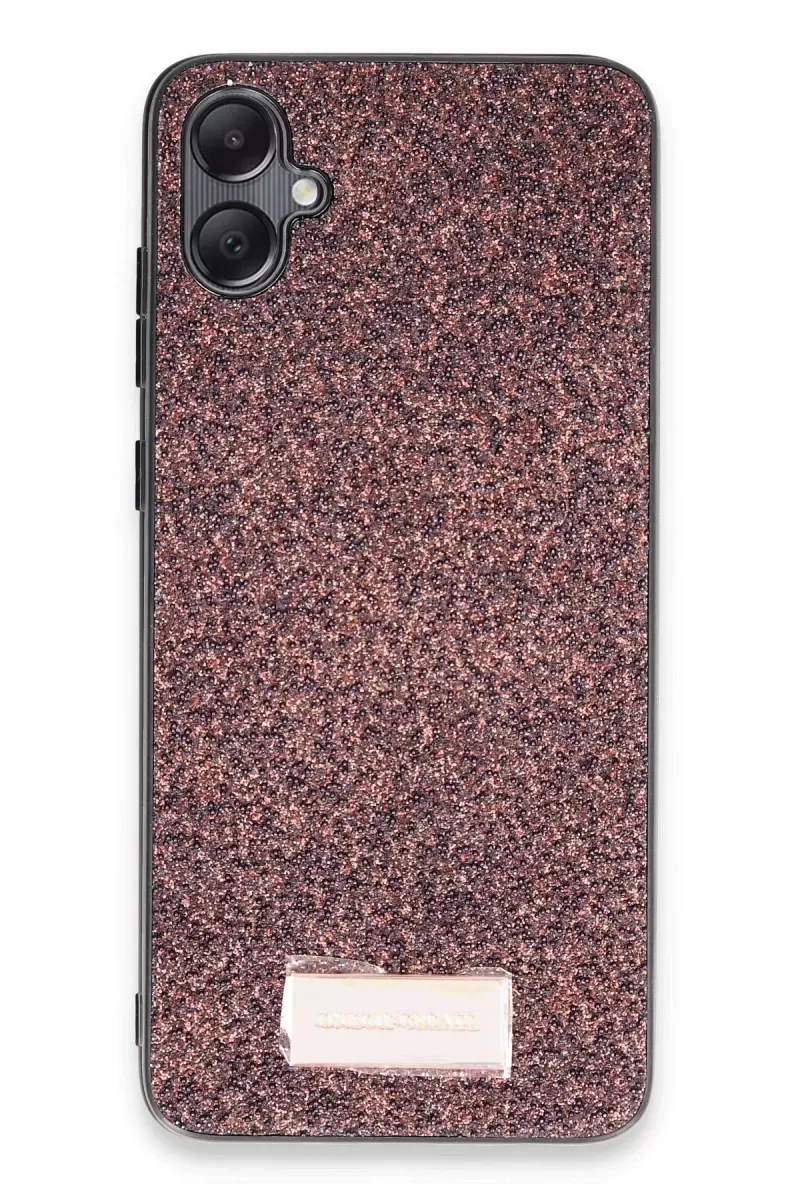 Galaxy A05 Bright Simli Kapak - Derin Mor