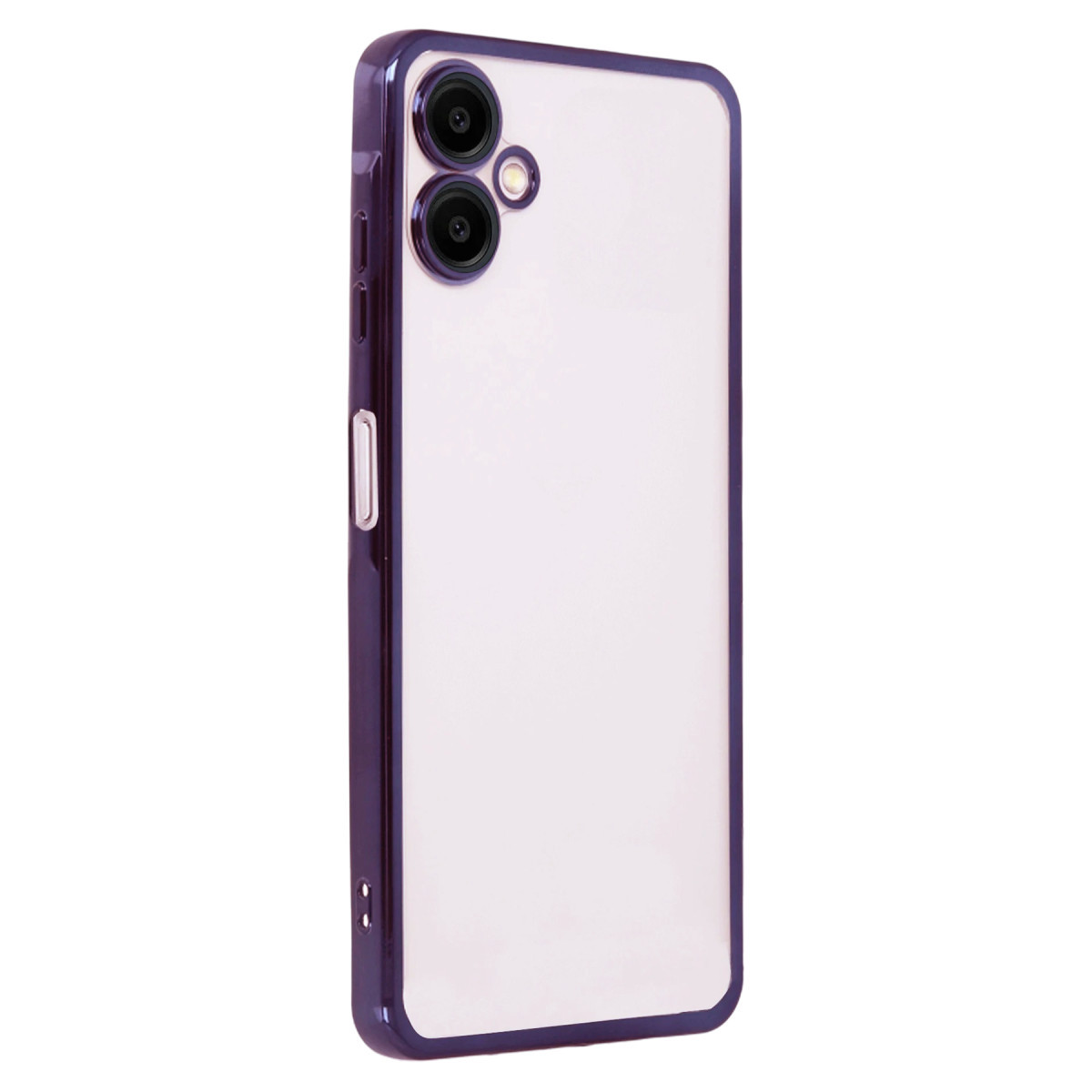 Galaxy A07 4G Razer Lensli Silikon - Mor