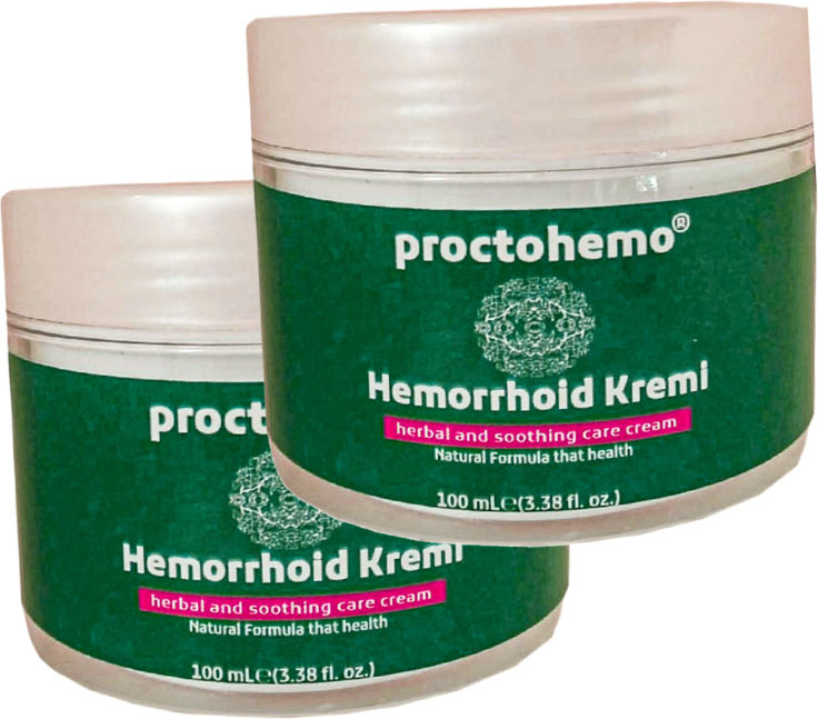 Proctohemo 150 ml Ölçeğinde Hemorroidin Cream x 2 Adet GZYZF128