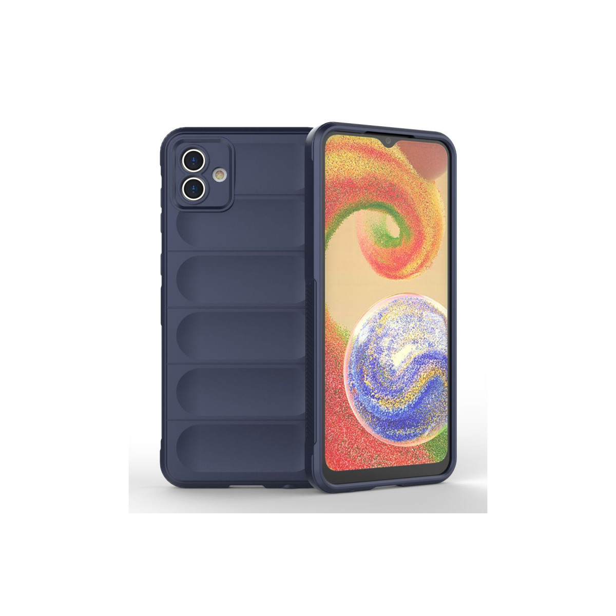 Galaxy A04E Kılıf Optimum Silikon - Lacivert