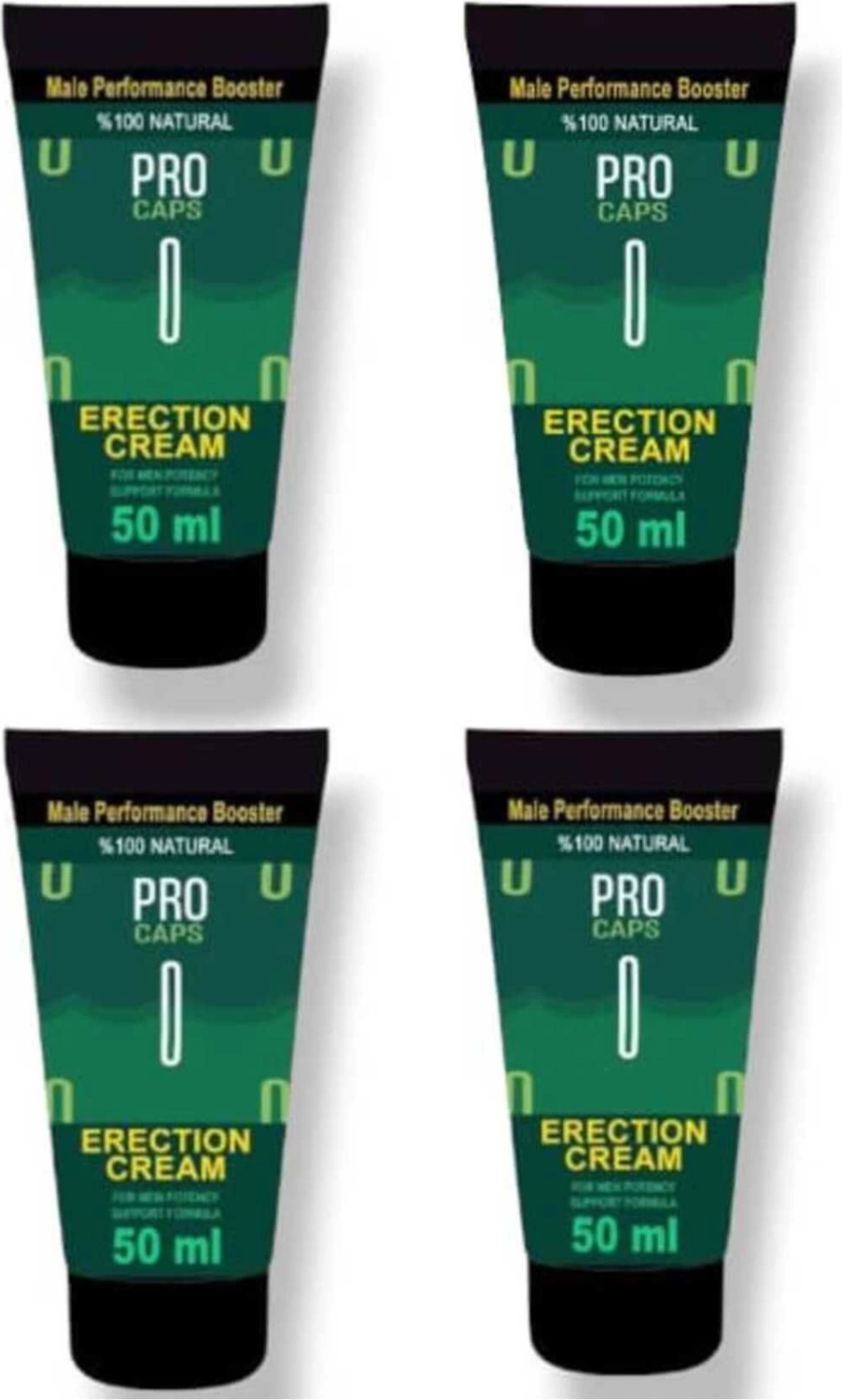 Pro Caps Cream 50 ml Erkeklere Özel Penìs Krem x 4 Adet