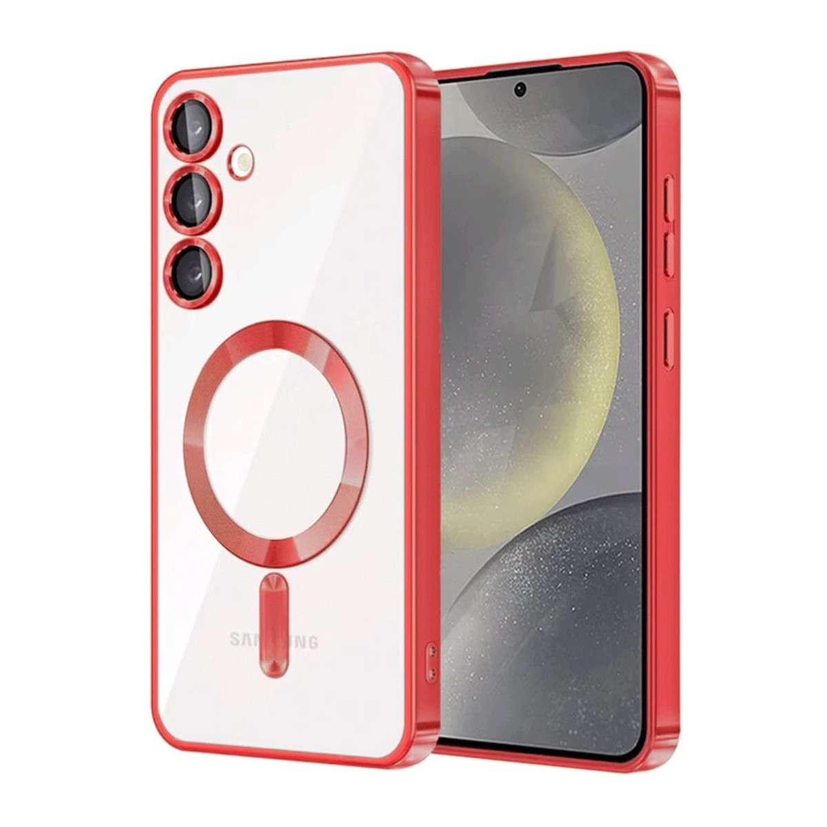 Galaxy A16 5G Kross Magneticsafe Kapak - Kırmızı