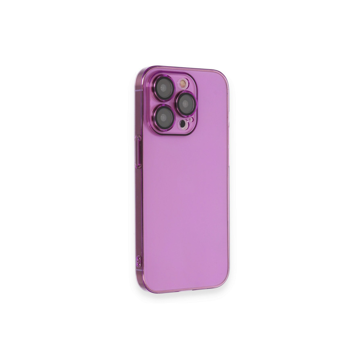 iPhone 14 Pro Kılıf Armada Lensli Kapak - Mor