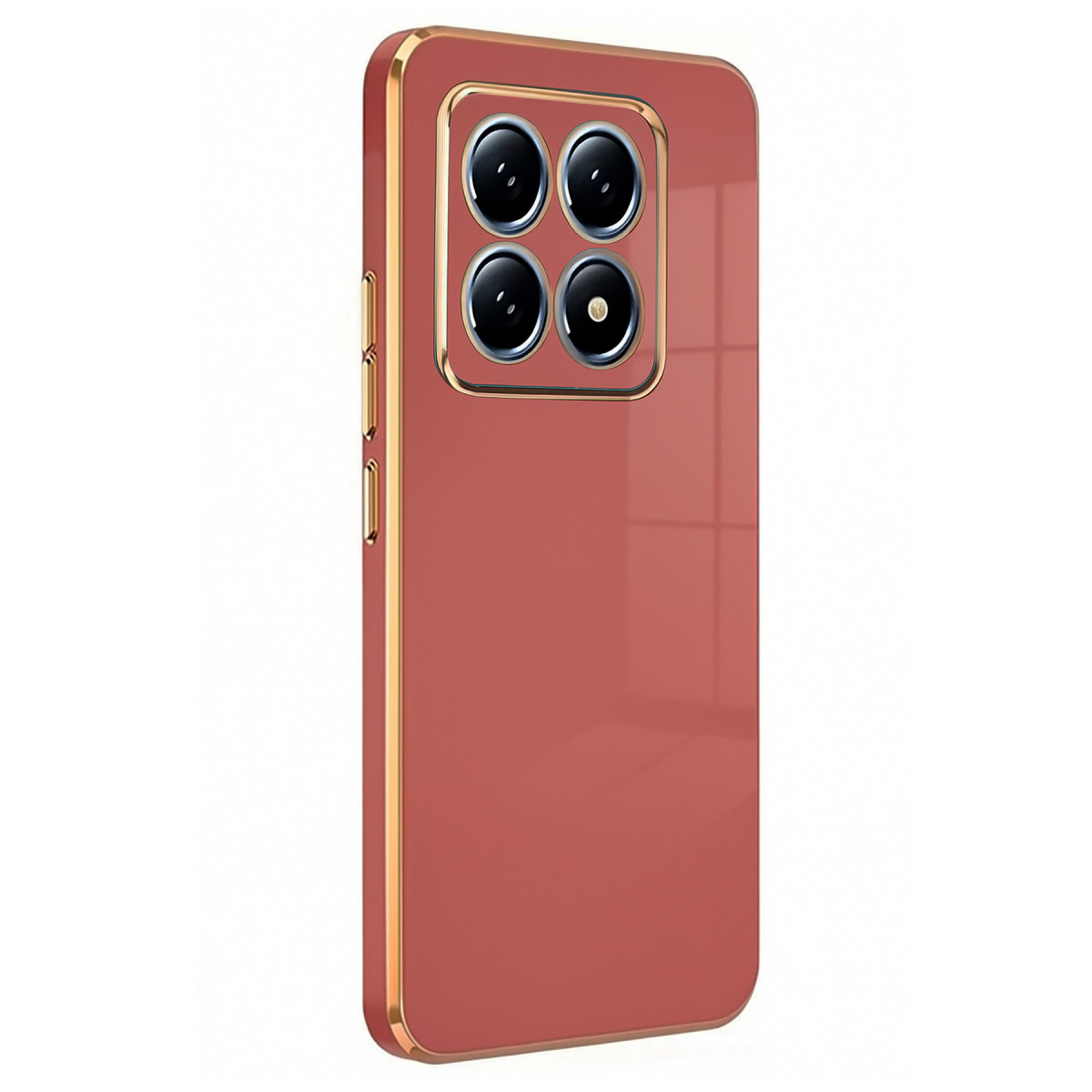 Mi 14T Pro Volet Silikon - Kırmızı