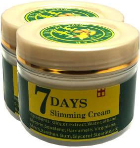 7days Slimming Cream Ginger Miracle 100ML Vücut Bakım Kremi Zencefil Mucizesi 2 Adet
