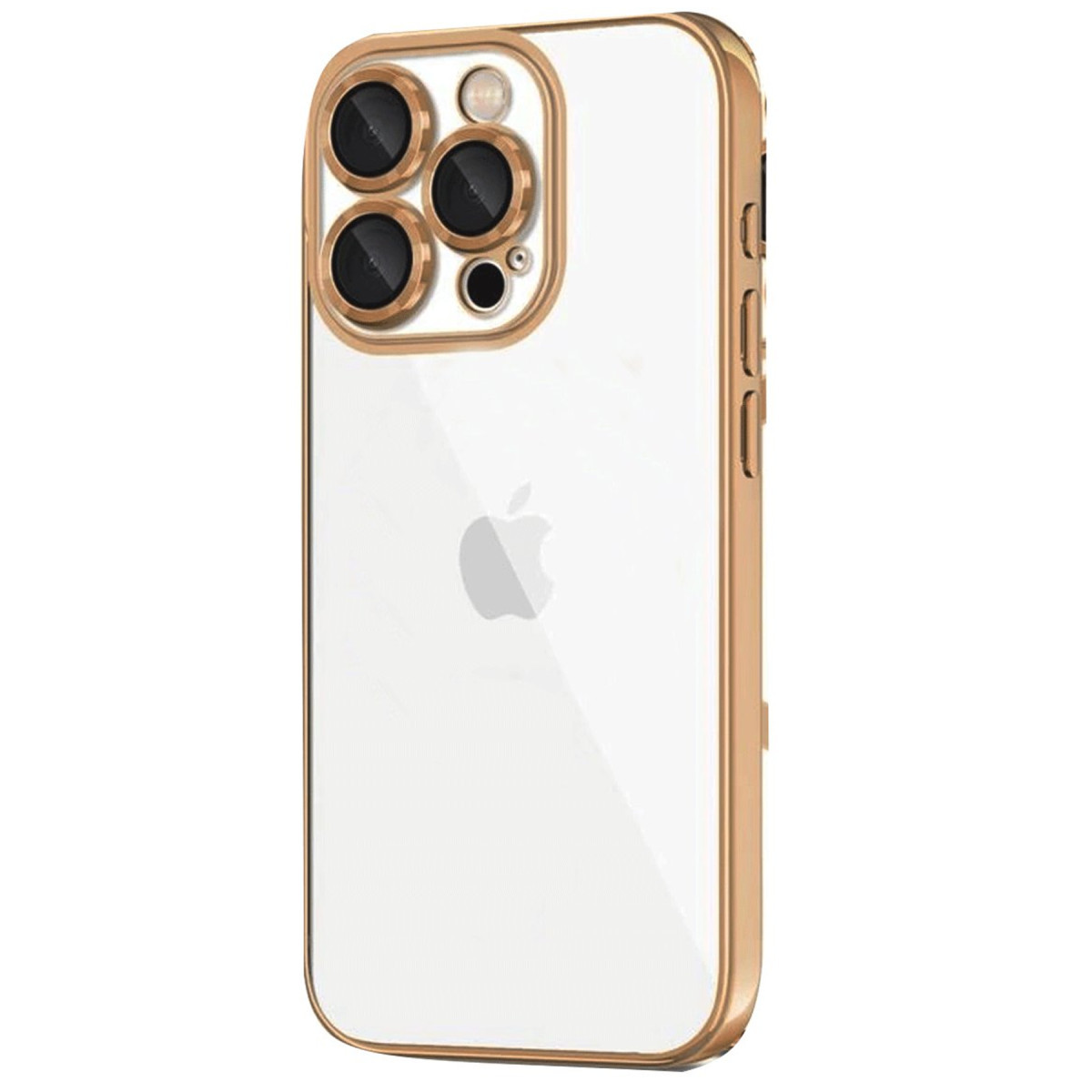 iPhone 16 Pro Max Kılıf Razer Lensli Silikon - Desert