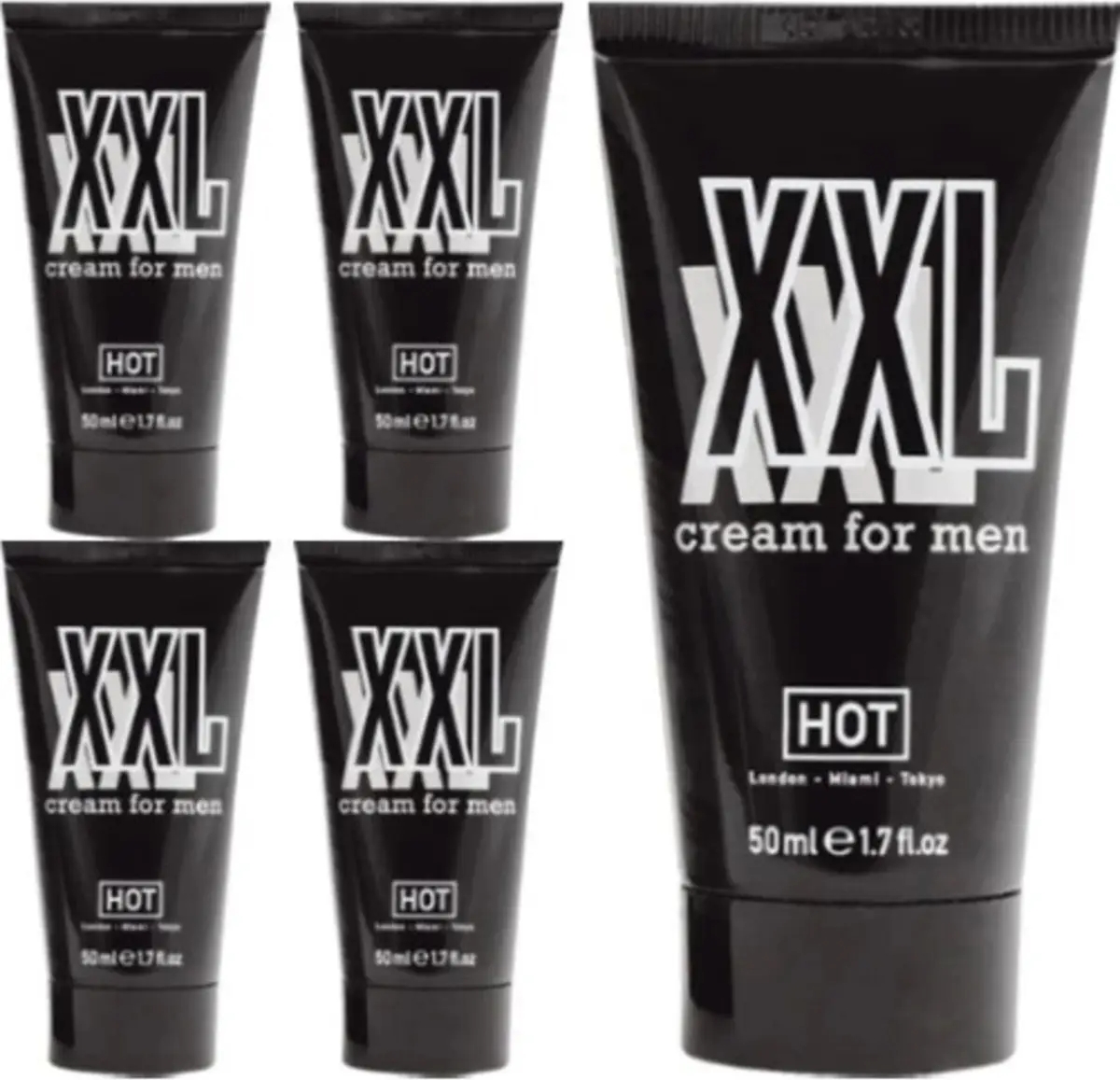 Süper Hotxxl Erkeğe Özel 50 ml 5 Adet Krem