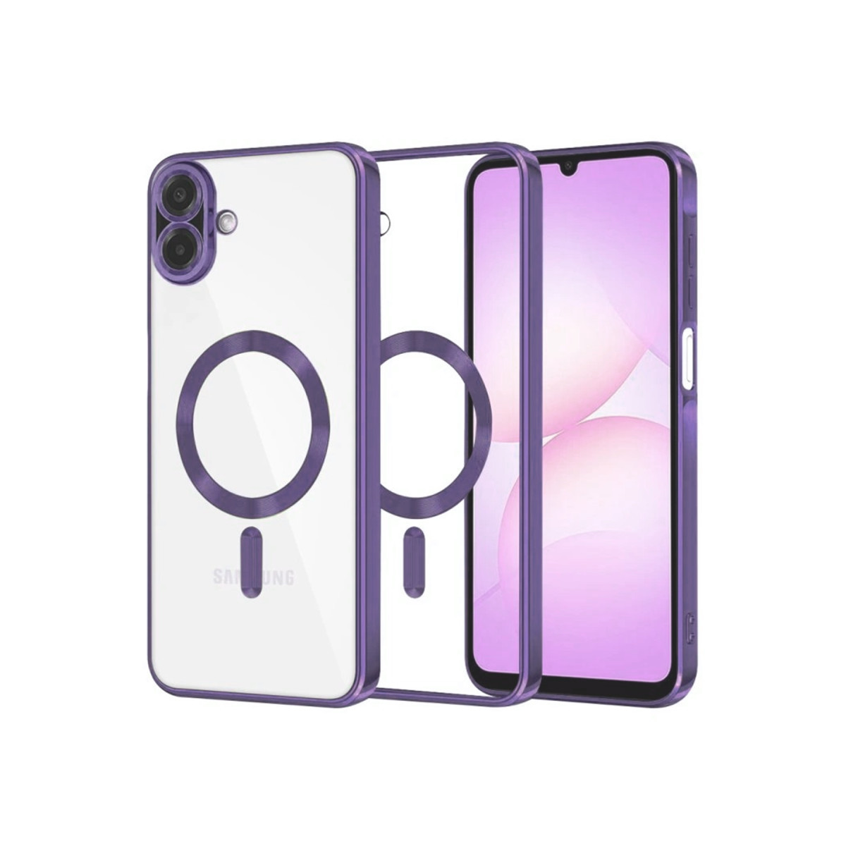 Galaxy A07 4G Kross Magneticsafe Kapak - Mor