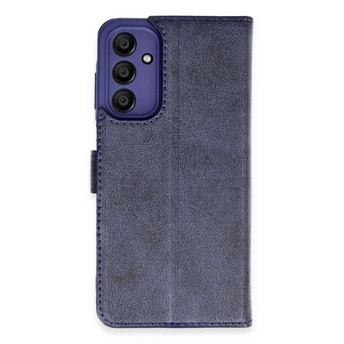 Galaxy M15 Kılıf Trend S Plus Kapaklı Kılıf - Lacivert