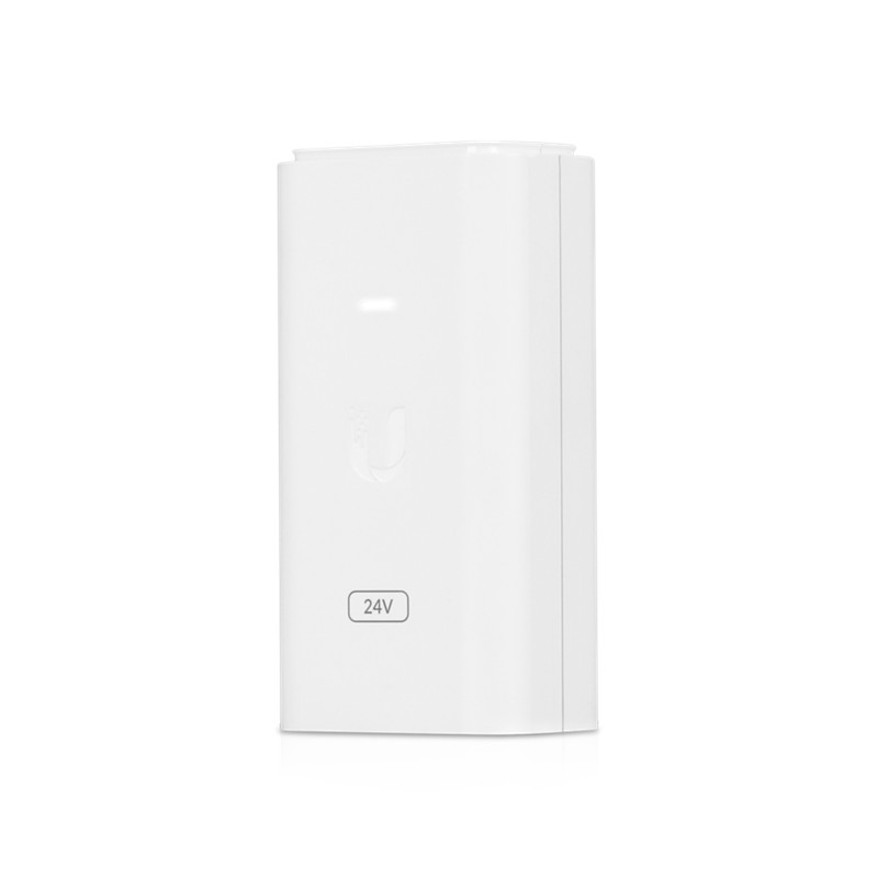 UBIQUITI POE-24-12W-G-WH 24VOLT 12WATT GIGABIT PORT POE ADAPTÖR