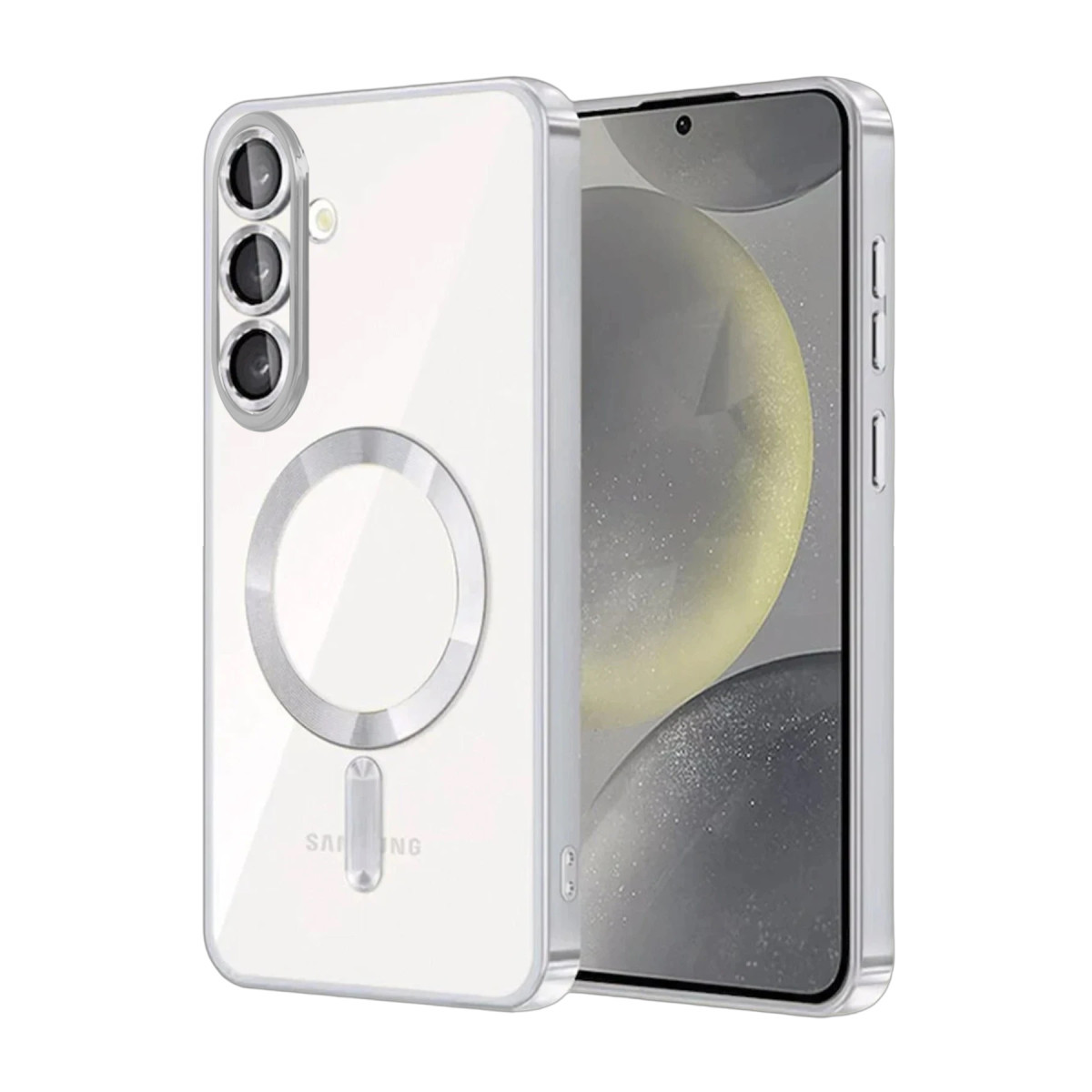 Galaxy A37 5G Kross Magneticsafe Kapak - Gümüş