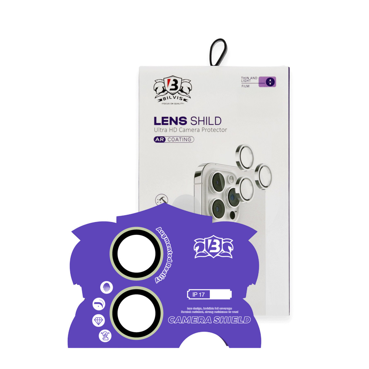 iPhone 17 Bilvis Titan Kamera Lens - Açık Yeşil