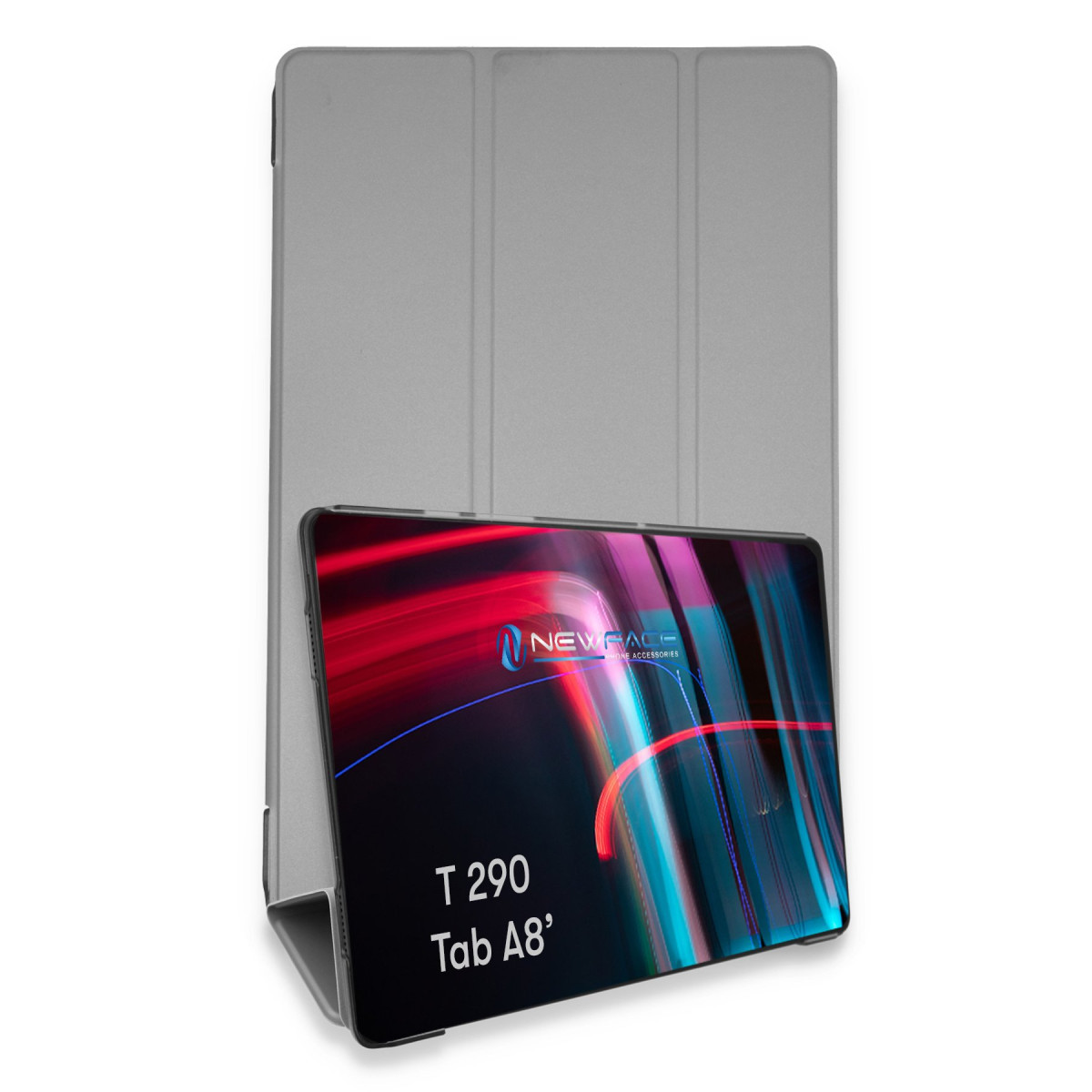 Galaxy T290 Tab A 8 Kılıf Tablet Smart Kılıf - Gri
