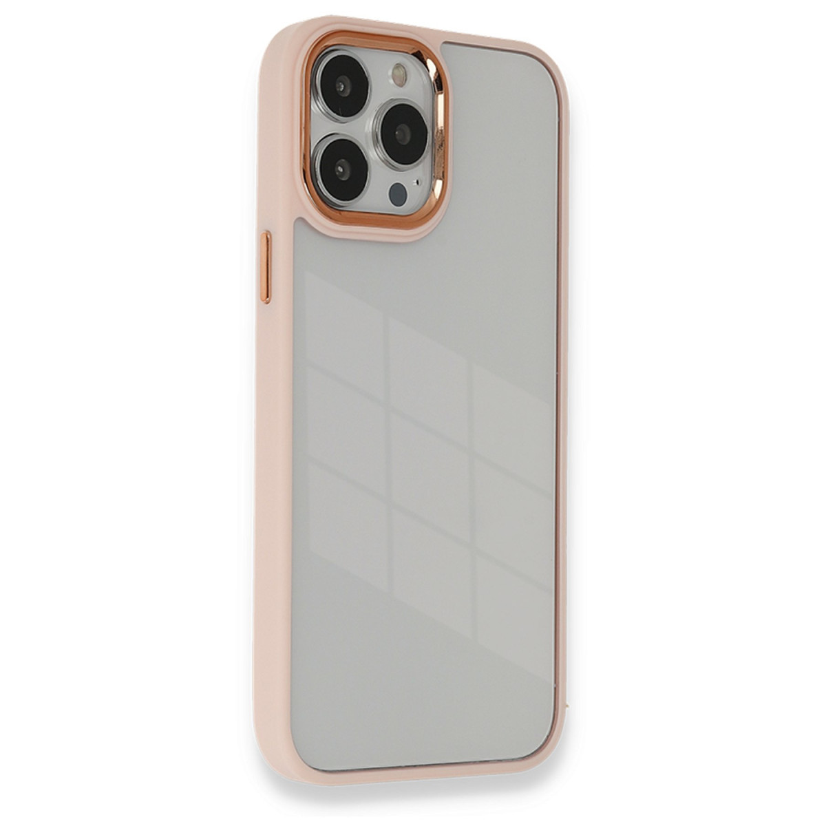 iPhone 13 Pro Max Kılıf Dora Kapak - Pudra