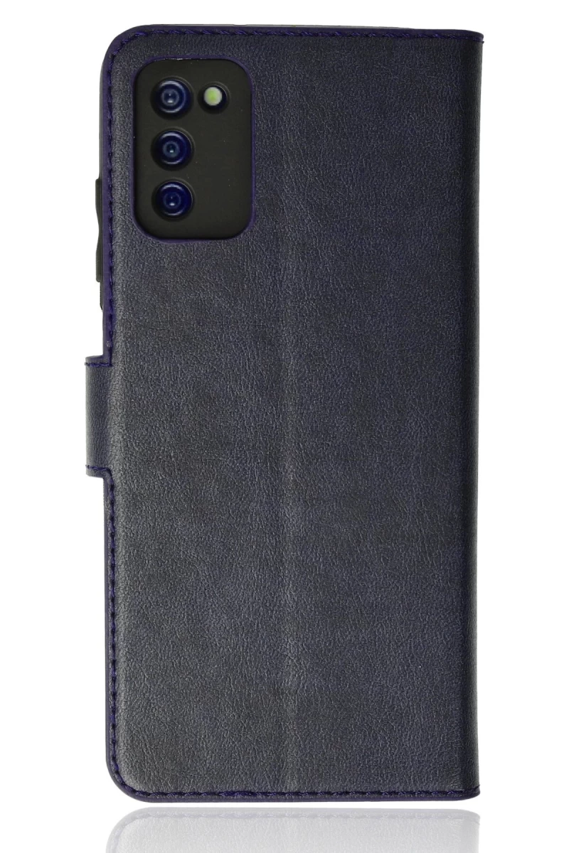 Samsung Galaxy A03S Uyumlu Kılıf Trend S Plus Kapaklı Kılıf - Lacivert