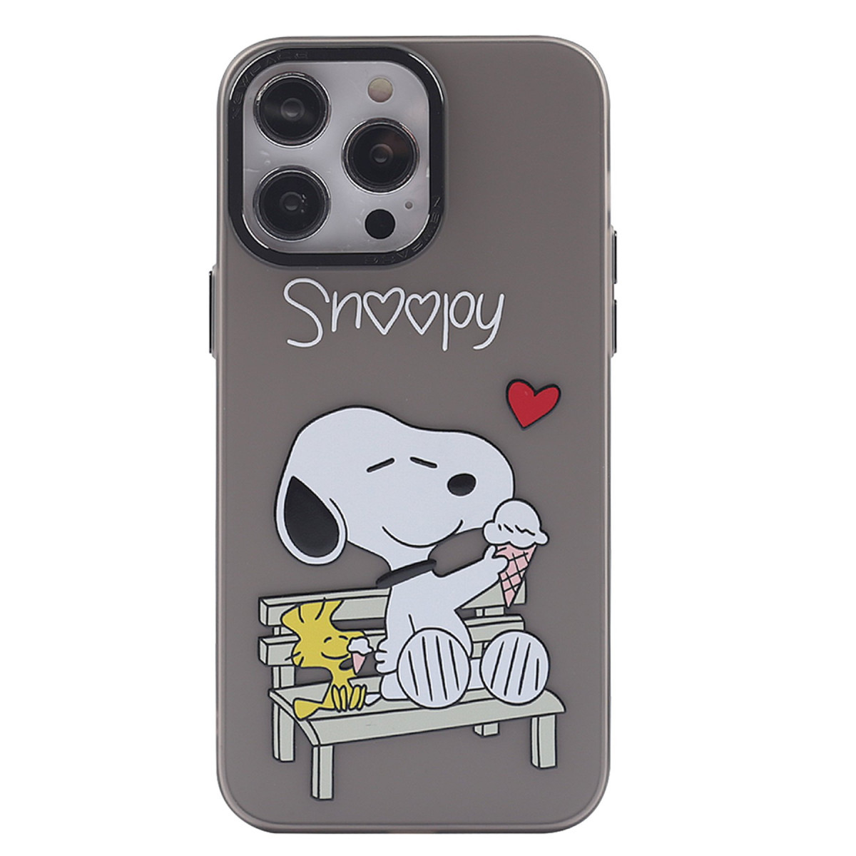 iPhone 14 Pro Max Kılıf Prada Desenli Kapak - Prada Siyah - 2