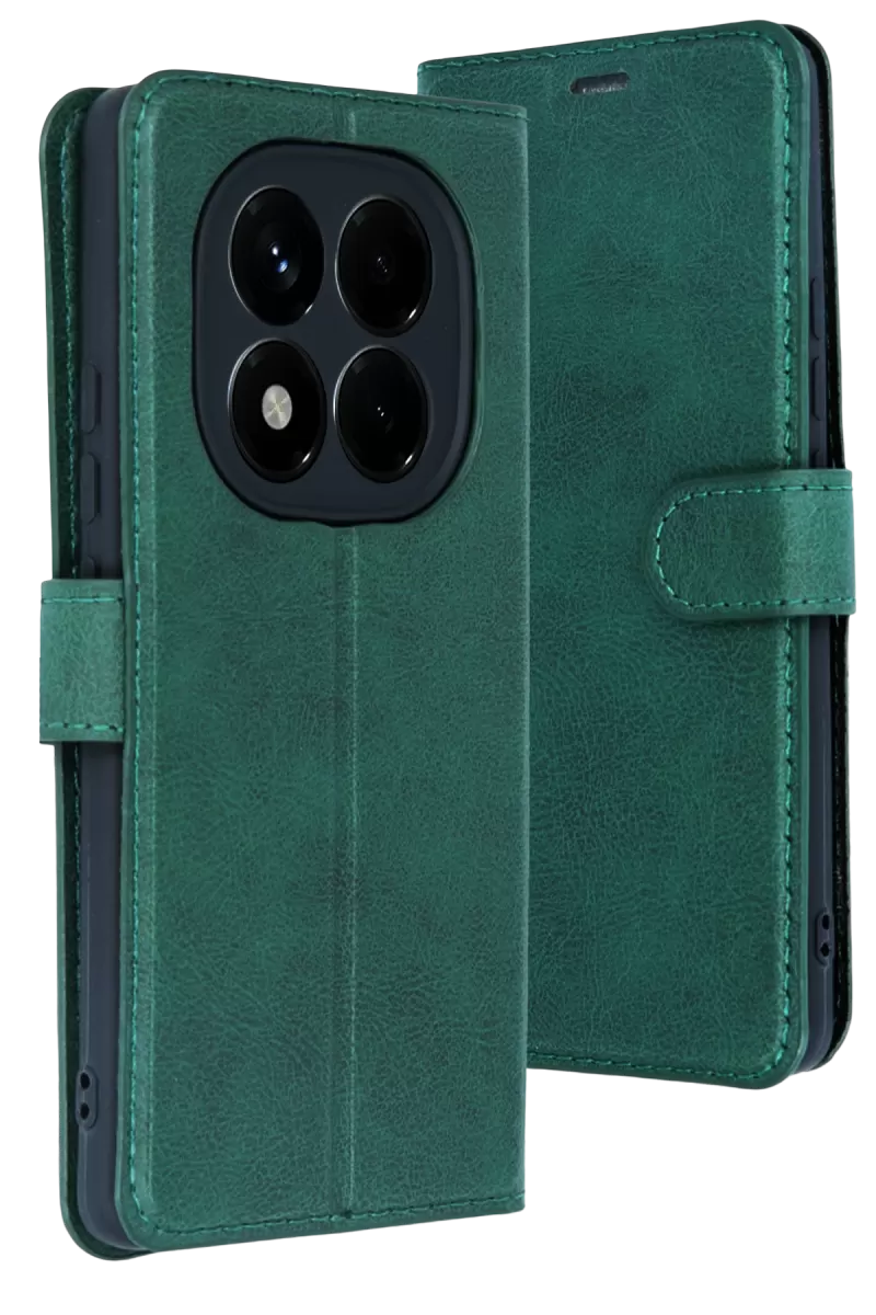 Note 15 4G Trend S Plus Kapaklı Kılıf - Yeşil