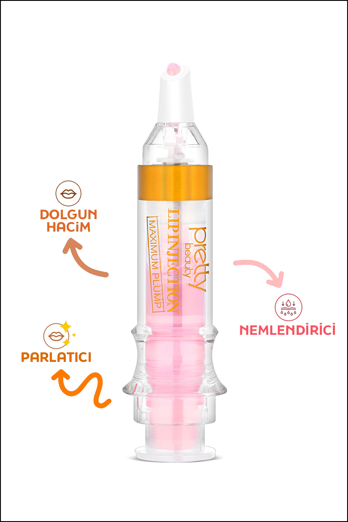 PB-412 Lip Injection Maximum Dolgunluk