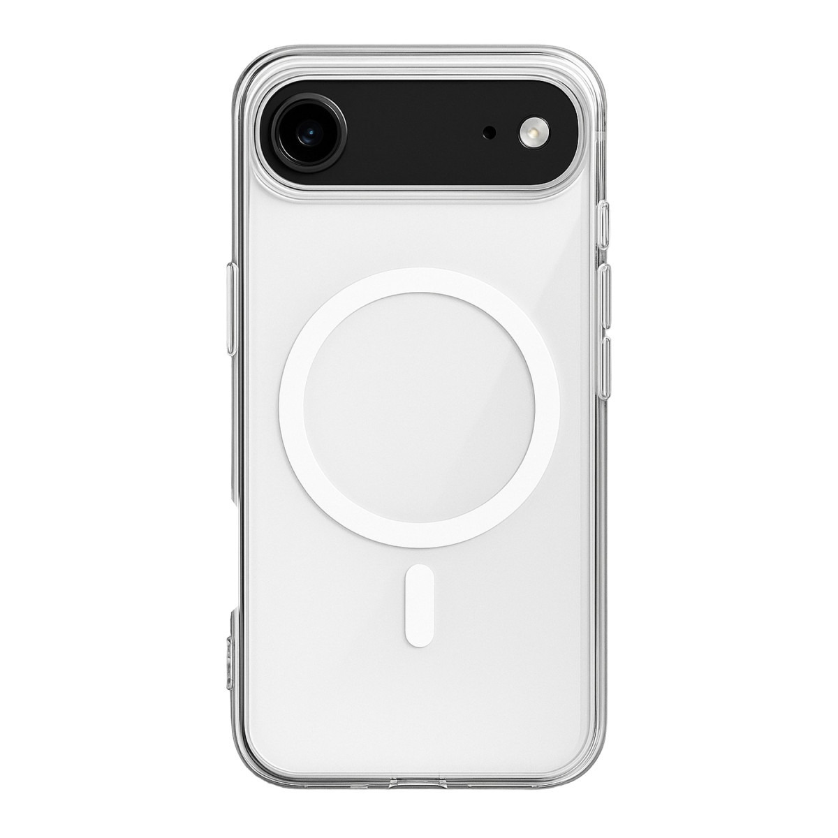 iPhone 17 Air Kılıf Magneticsafe Şeffaf Silikon - Şeffaf