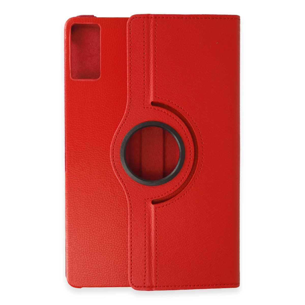 Redmi Pad SE Kılıf 360 Tablet Deri Kılıf - Kırmızı