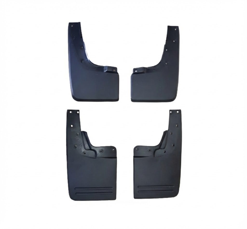 Volkswagen Amarok Uyumlu Büyük Boy Paçalık Tozluk Çamurluk 4'lü Ön Arka Takım Siyah