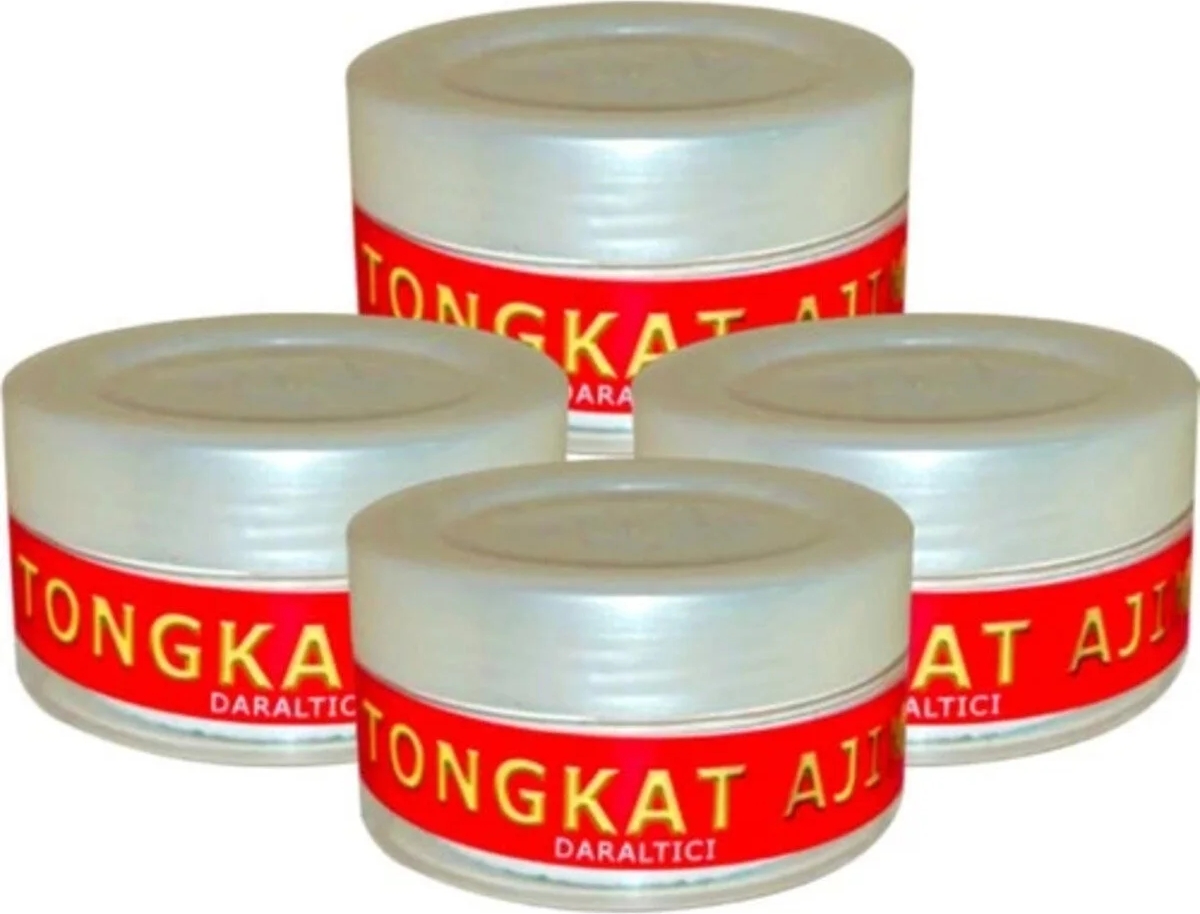Süper Tongkat Ajimat Madura 4lü Adet Kadın Özel Bölge Kremi 50 ml