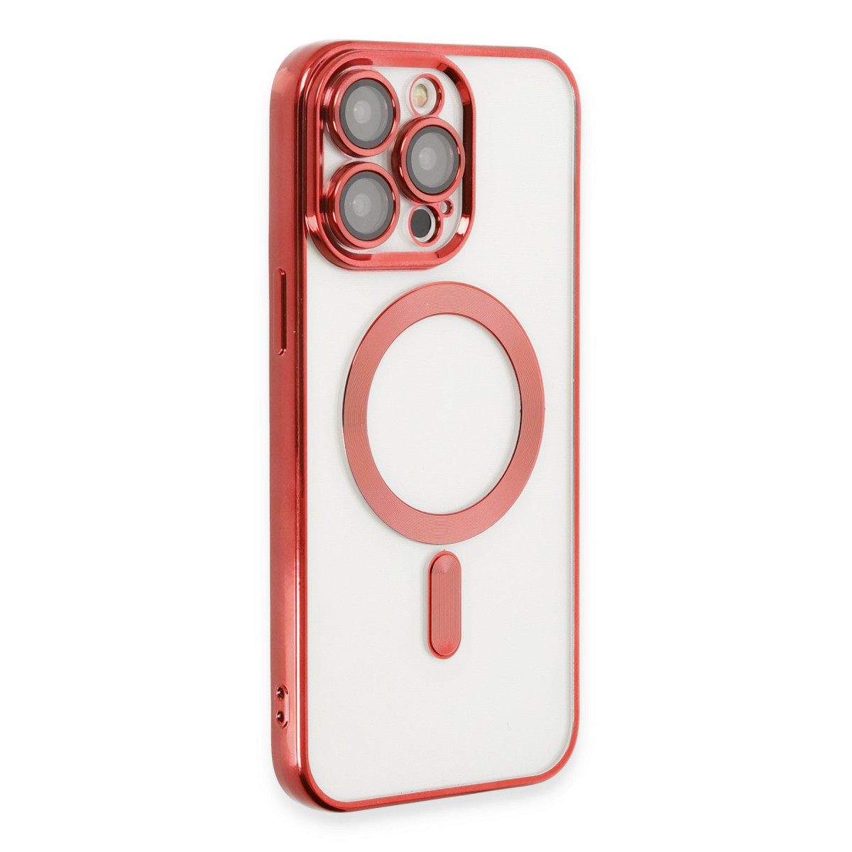 iPhone 15 Pro Kılıf Kross Magneticsafe Kapak - Kırmızı — görsel 2