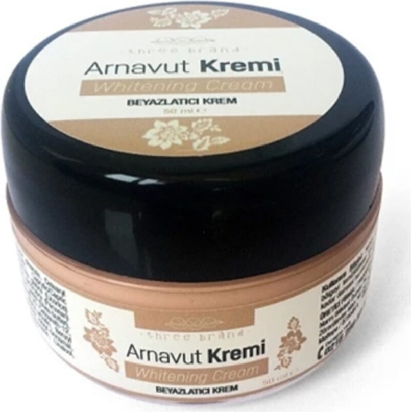Three Brand 50 ml Arnavut Aklık Kremi 3 Adet + Russıan Glare Tüy Dökücü Azaltıcı Merhem 50 ml 3 Ad