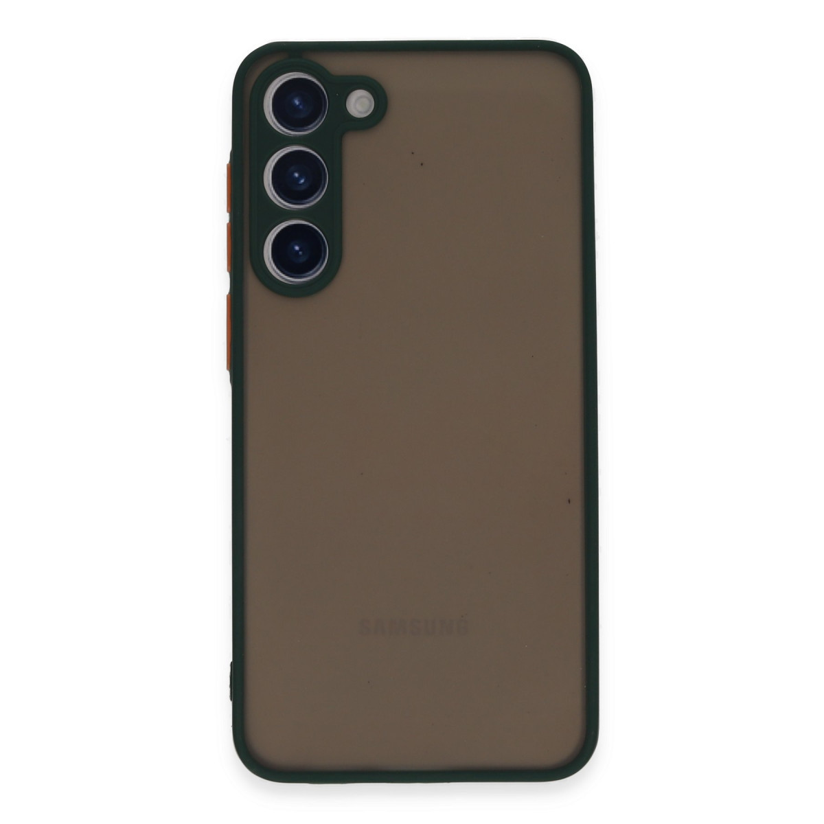 Galaxy S23 Plus Kılıf Montreal Silikon Kapak - Yeşil