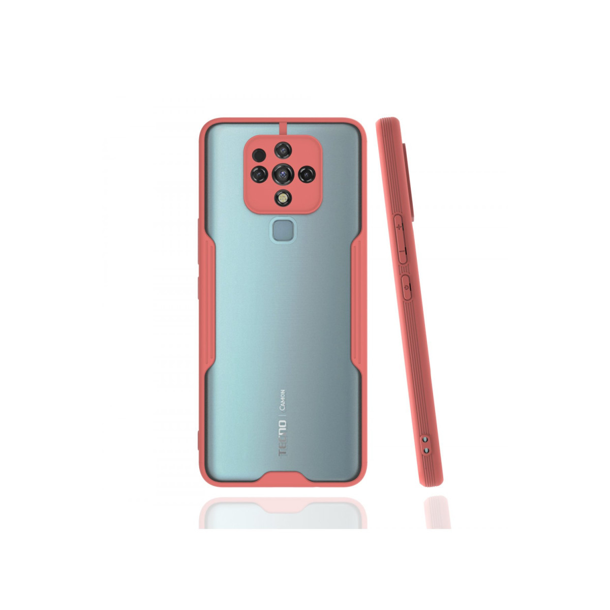 Camon 16 Kılıf Platin Silikon - Pembe