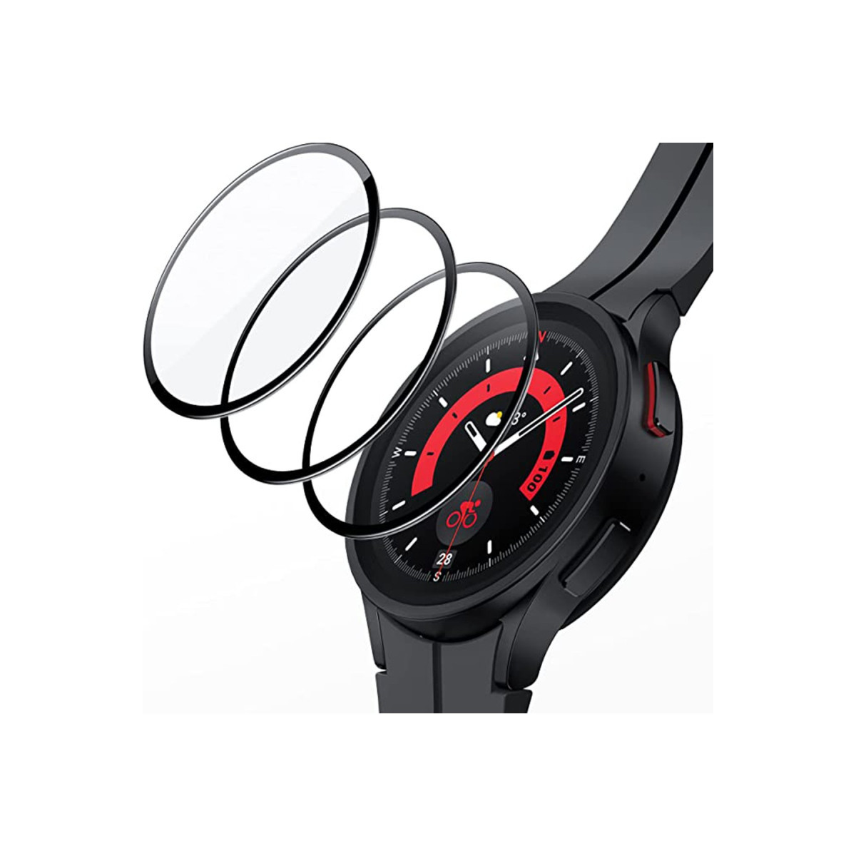 Galaxy Watch 4 42mm Polymer Nano Ekran Koruyucu - Şeffaf