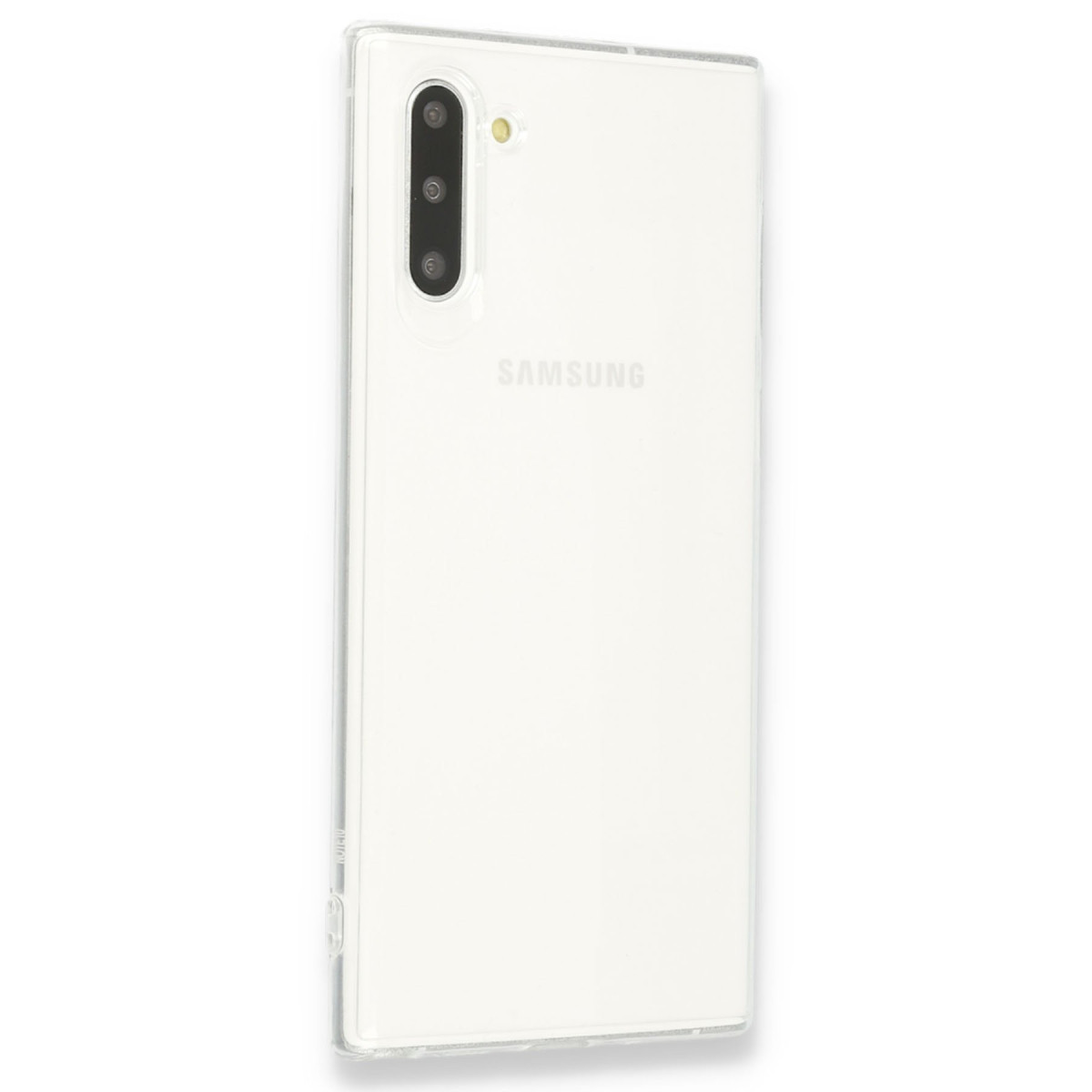 Galaxy Note 10 Kılıf Lüx Şeffaf Silikon