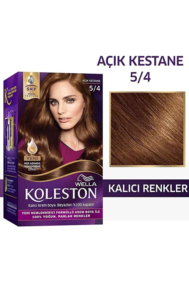 İntense Saç Boyası & No: 5/4 Açık Kestane