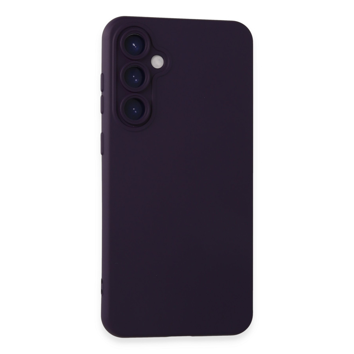 Galaxy S23 FE Kılıf Nano içi Kadife Silikon - Mor