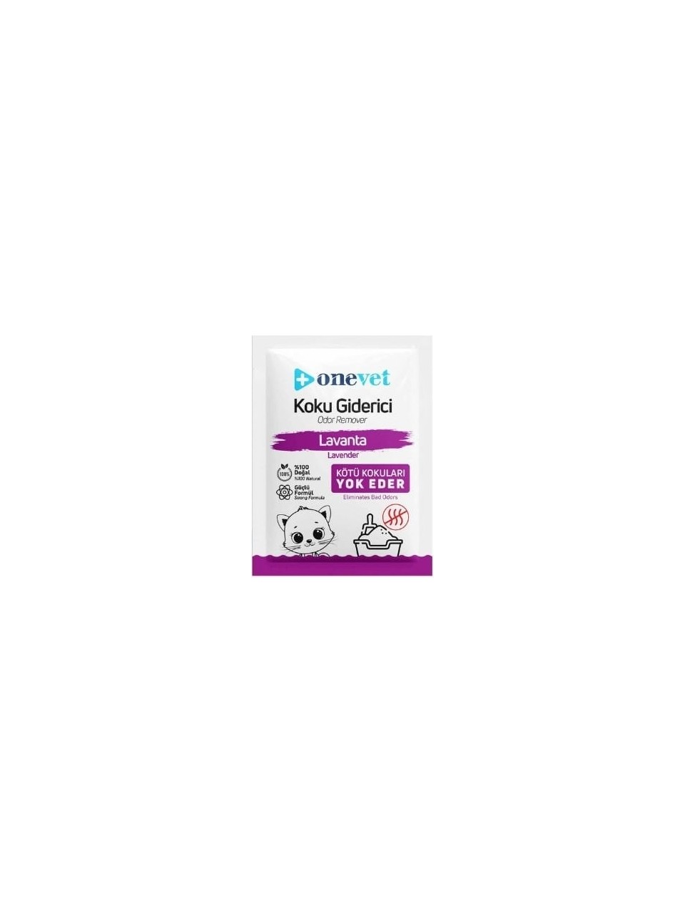 Onevet Kedi Kumu Koku Giderici 25 gr Lavantalı