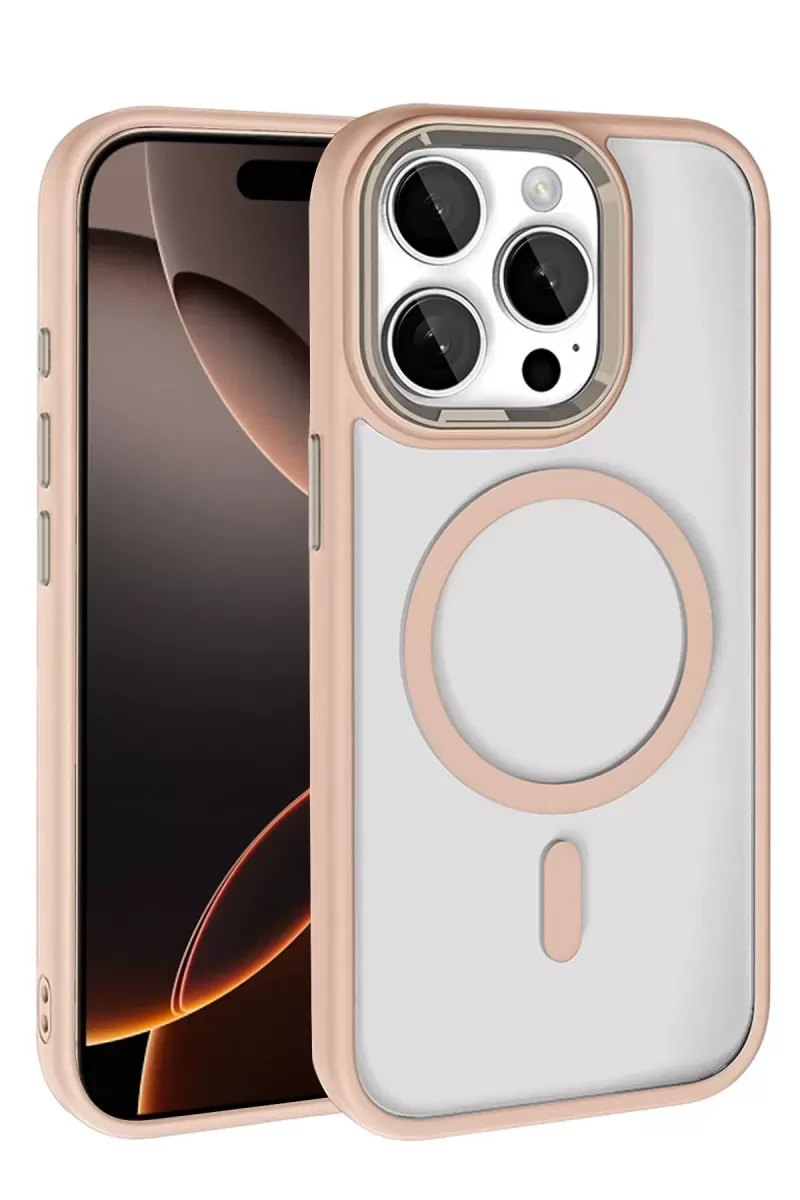 iPhone 15 Pro Max Terea Magsafe Kapak - Gold