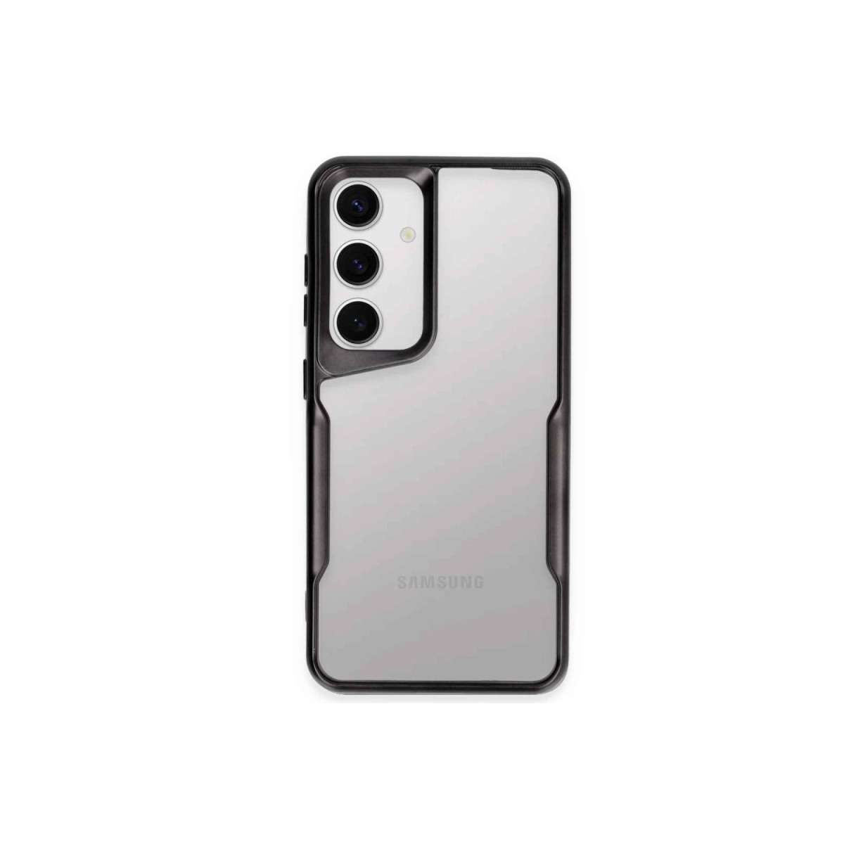 Galaxy A55 5G Kılıf Boyi Silikon Kapak - Siyah