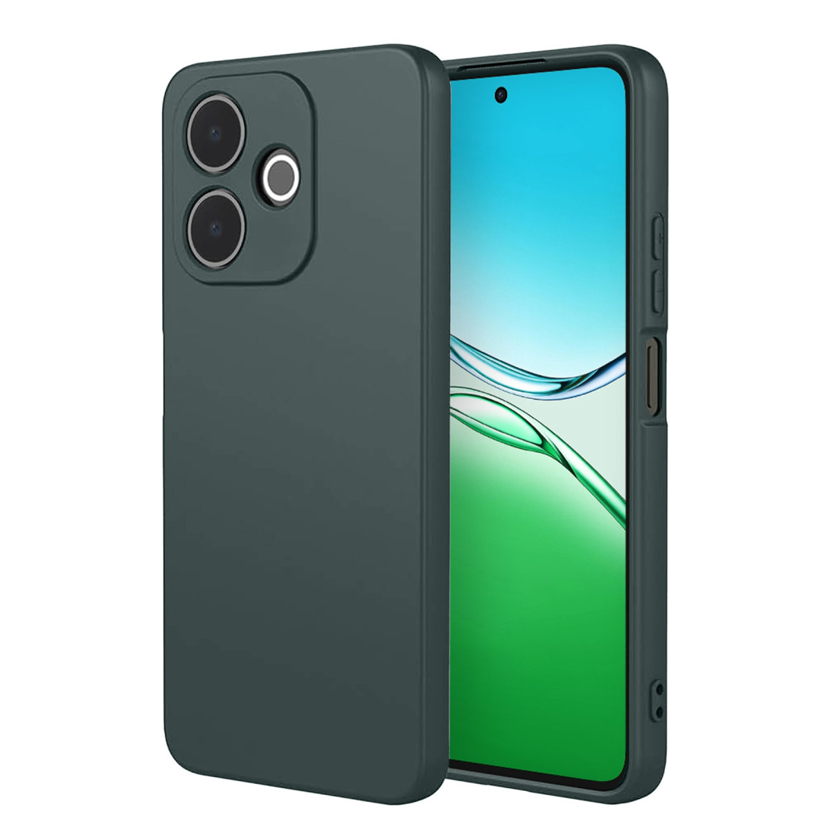A5 Pro 4G First Silikon - Koyu Yeşil
