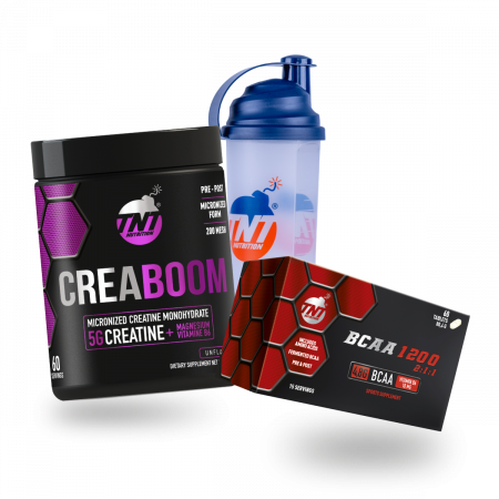 Creaboom ve BCAA Tablet Kombinasyonu