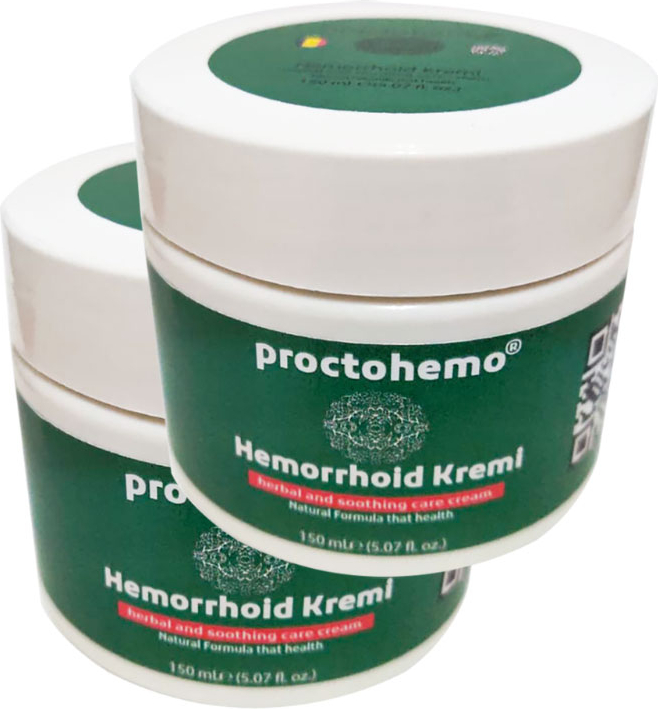 Proctohemo 150 ml Büyük Boy Analbakım Cream Kişisel Kremi 2 Adet
