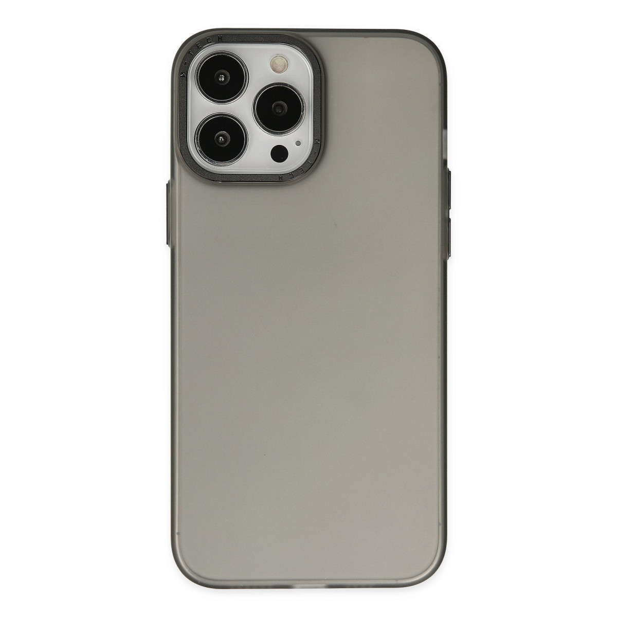 iPhone 14 Pro Max Kılıf Modos Metal Kapak - Siyah