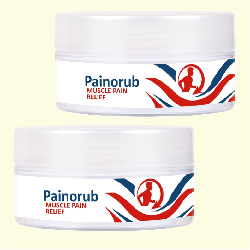 Painorub 2 Adet Afrika Yabani Zencefil Özü Kril Yağı ve Reliefcream Rahatlamaya 50 ml Krem