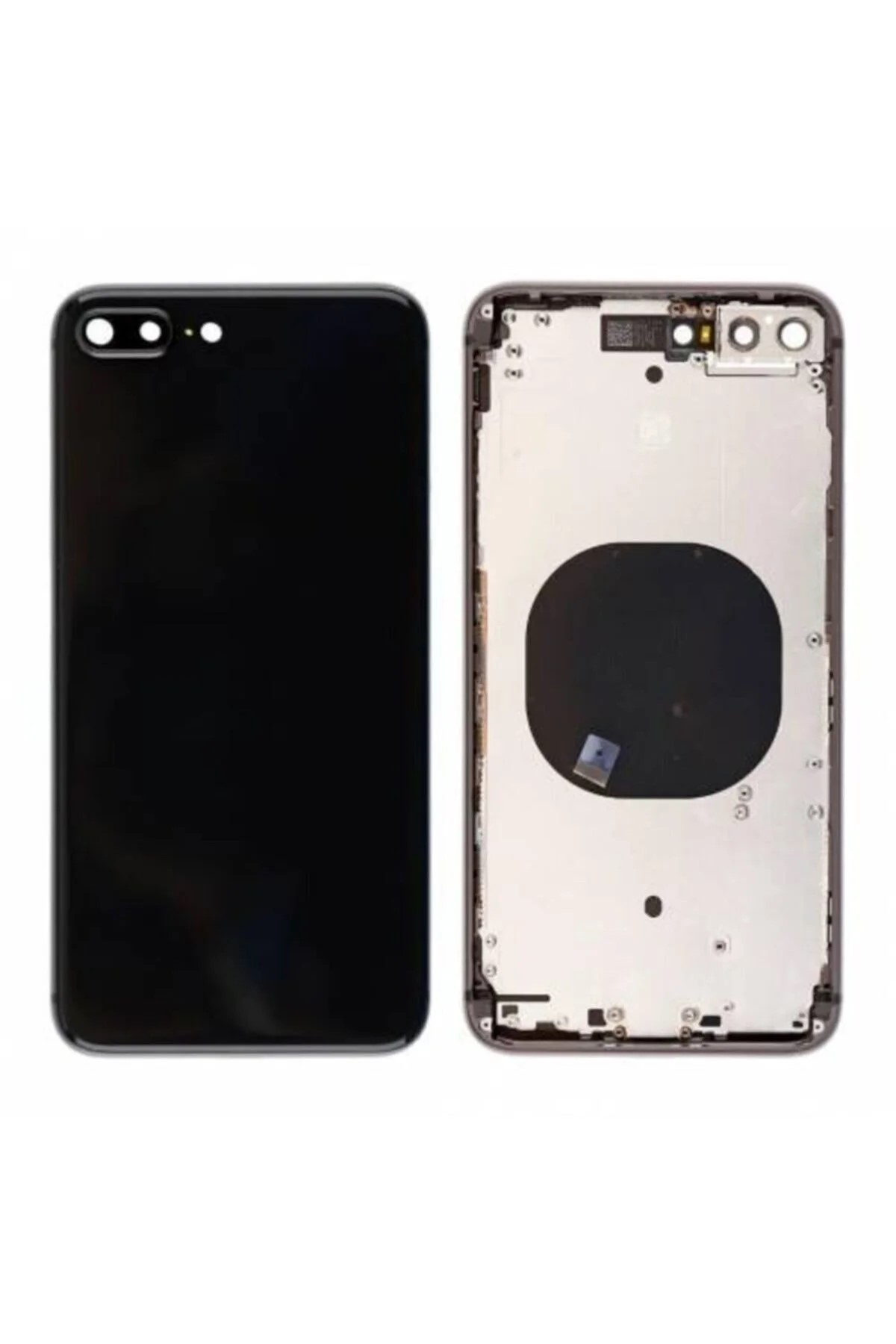 iPhone 8 Plus Uyumlu BOŞ Kasa Kapak (Siyah)