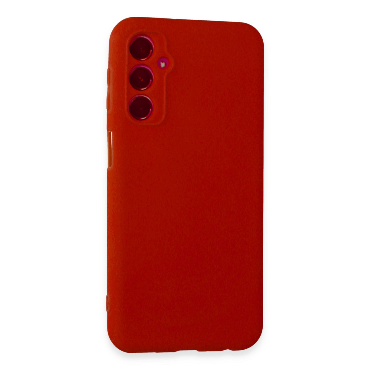Galaxy M34 5G Kılıf First Silikon - Kırmızı