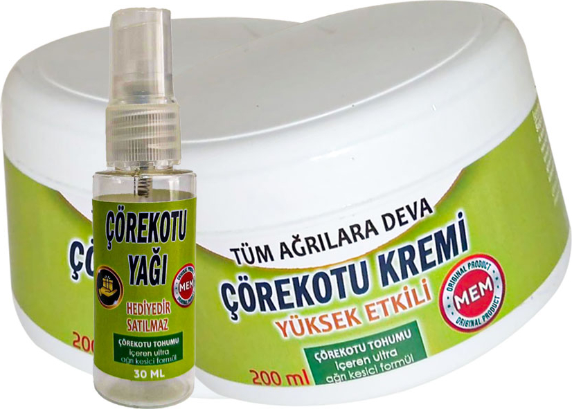 Playboy Çörek O+ 45 Tlu Bakım Kremi CRK:024 2 Adet 200 ml Green Box Relax  Büyük Boy + Yanında 30 ml Çörek Otu Yağı