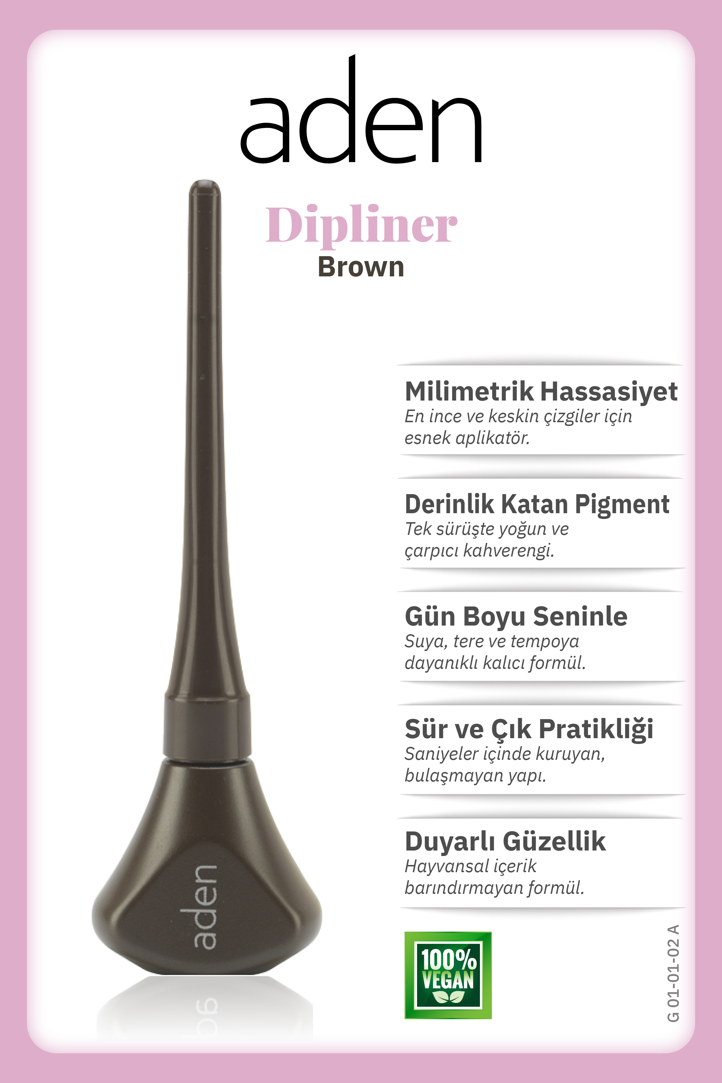 Aden Dipliner Brown - Kahverengi