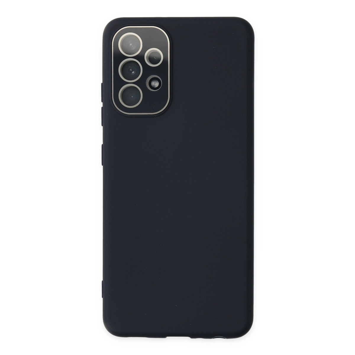 Galaxy A53 5G Kılıf Lansman Glass Kapak - Lacivert