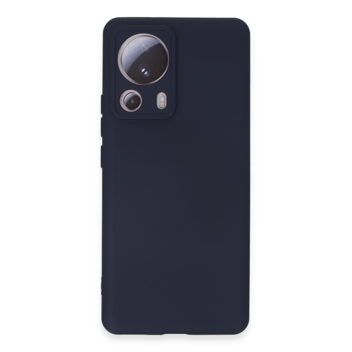 Mi 13 Lite Kılıf Nano içi Kadife Silikon - Lacivert