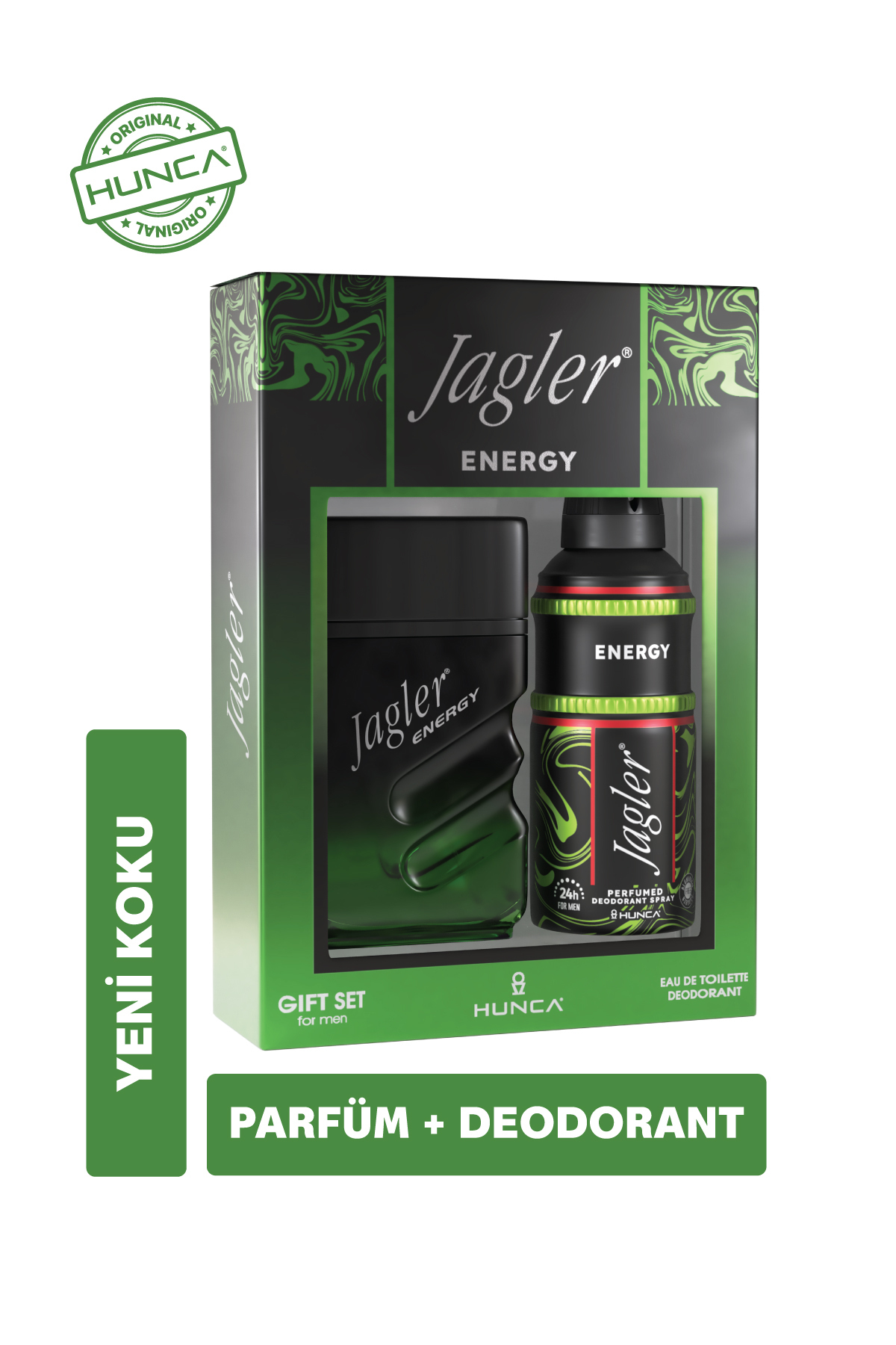 Parfüm Edt Energy Erkek 90ML + Deodorant Sprey Energy Erkek 150ML Kofre