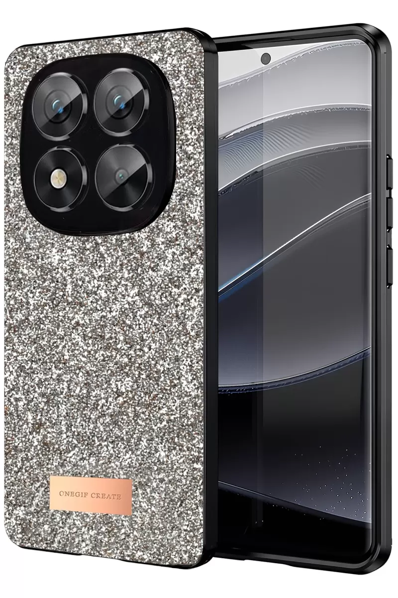 Note 14 Pro 5G Bright Simli Kapak - Gold